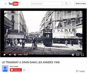 VIDEO ORAN ET SON TRAMWAY